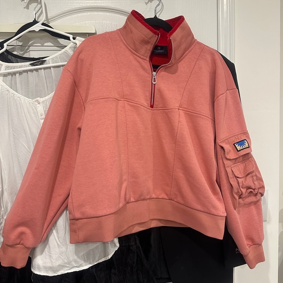 Scotch and Soda cropped oversized sweater - Picture 2 of 7